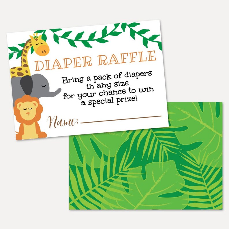 Editable Diaper Raffle Cards Instant Download Diaper Raffle Printable Diaper Raffle Template Printable PDF Diaper Raffle Download