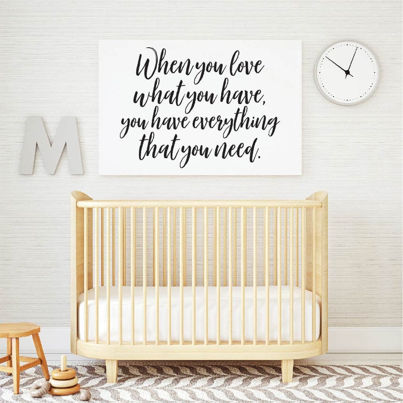 Nursery Wall Art Nursery Quotes and Sayings Nursery Etsy