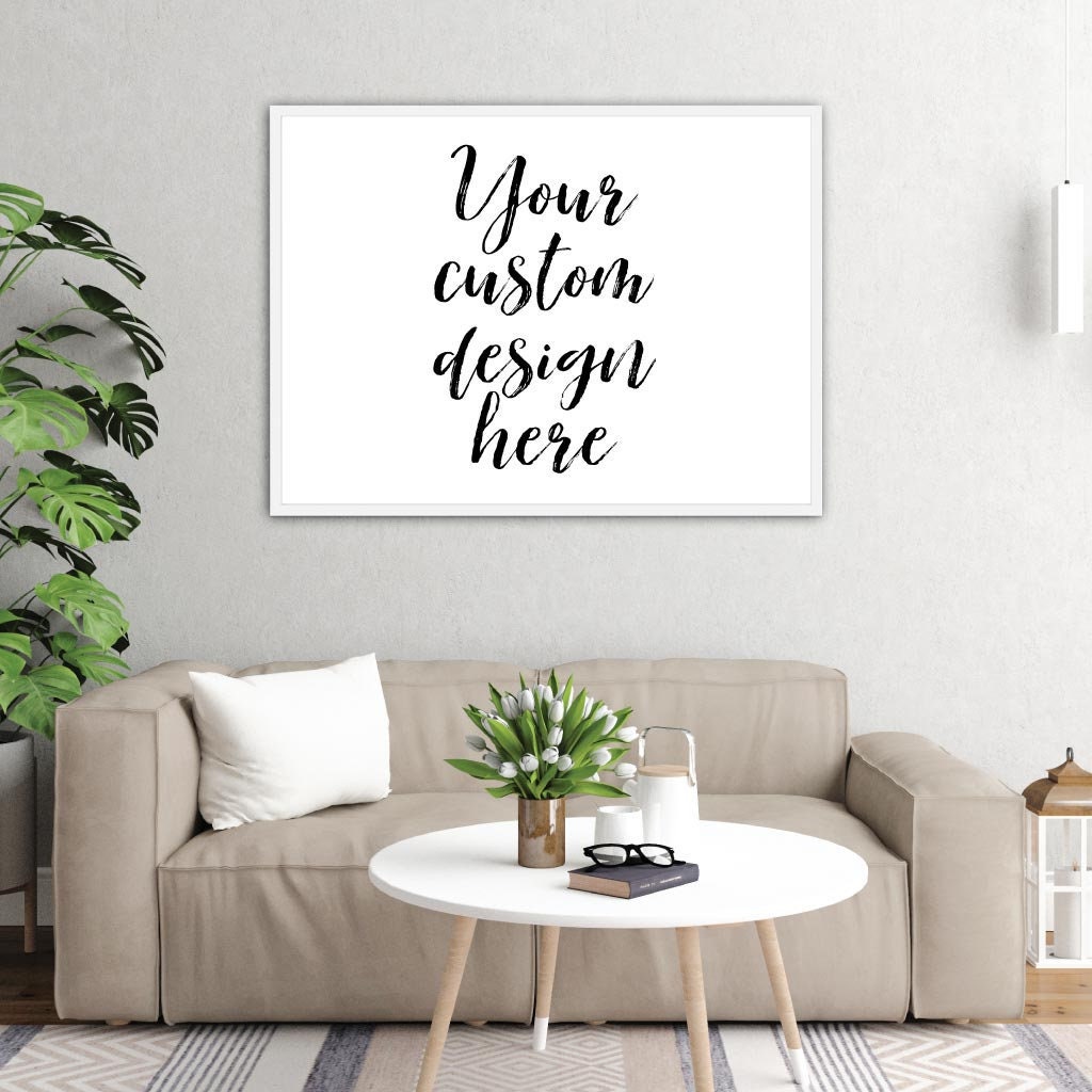 Printable Personalized Art, Custom Wall Sign, Your Own Custom Sign ...