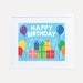 Happy Birthday Sign Printable, Colorful Birthday Poster Digital ...