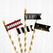 VIP Kids Party Straw Flags Template Printable Straw Flag, Printable ...