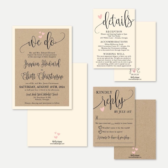 Order wedding invitations clearance online