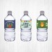 Camping Kids Party Bottle Label Template Water Bottle Wraps - Etsy