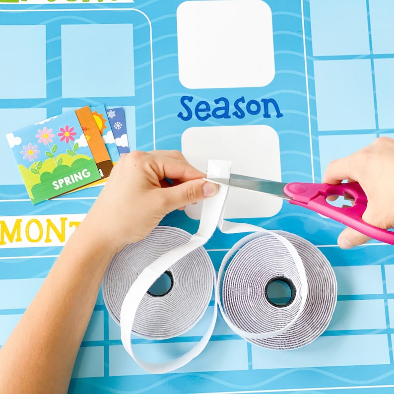 Large All about today poster for kids classrooms, teach kids how to know the dates, what the different weather is, kids are happy to be using these posters, month date, day, weather, season