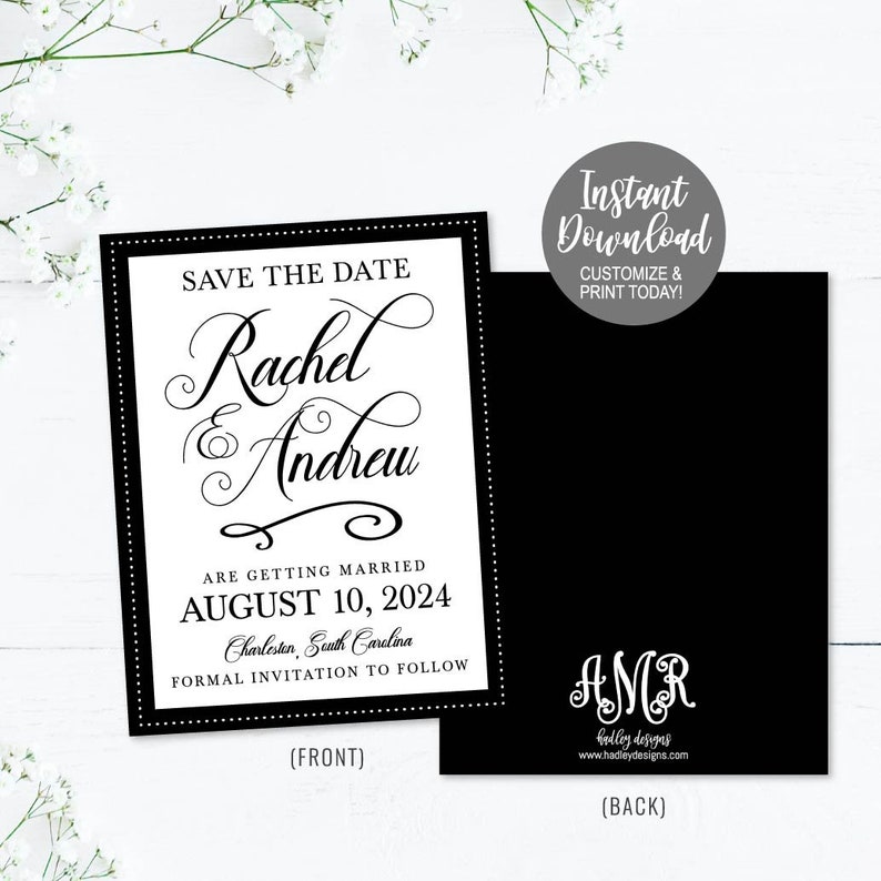 Save The Date Cards Email Save The Dates Template Printable Save The Dates Online Templates Printable Save The Date Wedding Invitations