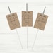 Printable Let Love Sparkle Tags for Sparklers Rustic Kraft - Etsy