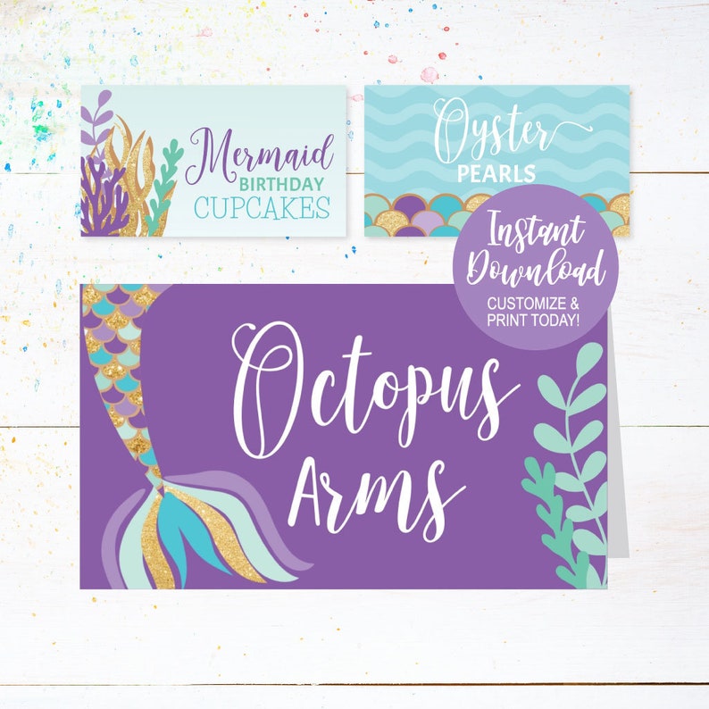Printable Food Labels Instant Download Food Labels Printable Food Labels Digital Buffet Card Editable Buffet Cards Editable Food Labels