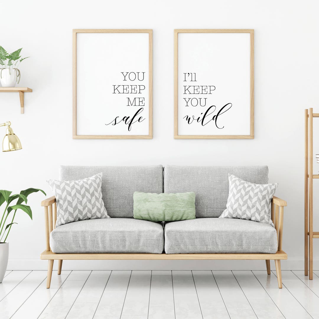 Black and White Art Printable, Modern Wall Art for Living Room, Digital ...