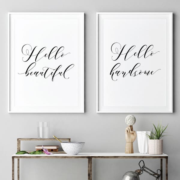 Hello Handsome - Etsy