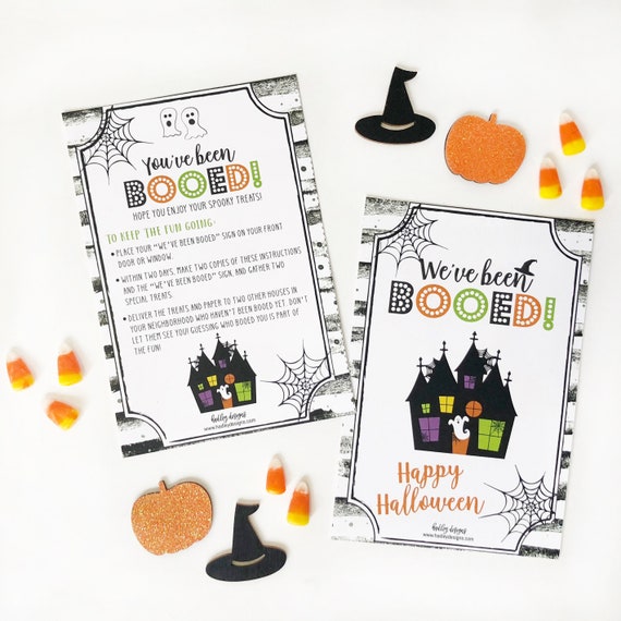 9 You Ve Been Booed Template