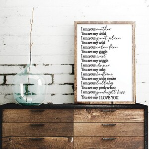 Nursery Wall Prints Art, Nursery Wall Decor Quotes, Children&#39;s Room Art Instant Download, Printable Wall Art Quotes, Handwriting Quotes