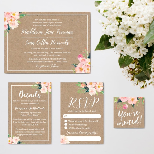 Wedding Invitations Cheap Online Wedding Invitations Downloadable