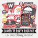 Printable Summer BBQ Complete Set Outdoor Grill Decor - Etsy