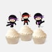 Ninja Kids Cupcake Topper Template Name Cupcake Toppers, Printable ...