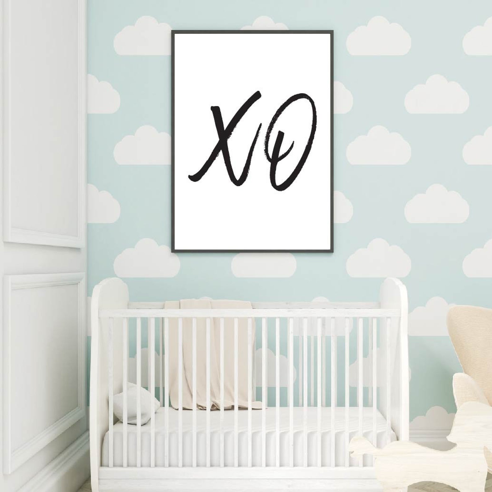 XO Wall Art Print Motivational Wall Decor Wall Prints Etsy