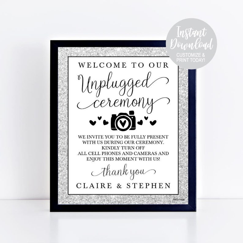 Cheap Wedding Ceremony Signs Wedding Reception Signs Ideas Etsy