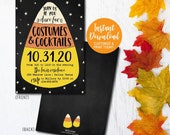 Halloween Bash Costume Party, Halloween Costume Party Invite, Costume Kids Invite, Dress up Party, Instant Download, PDF, Hadley Designs