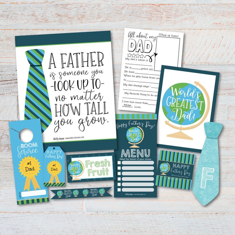 Happy Fathers Day Banner Candy Bar Templates Printable - Etsy