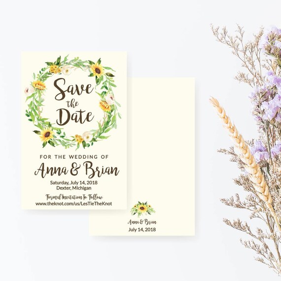 save the date template online save the date card printable etsy
