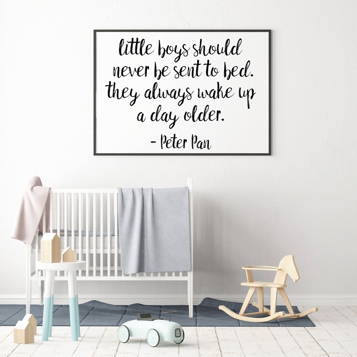 Nursery Decor Boy Nursery Prints Boy Nursery Saying for Etsy