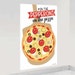 Pizza Party Pin the Pepperoni Game Template Pin the Tail Game, Pin the Toppings on the Pizza ...