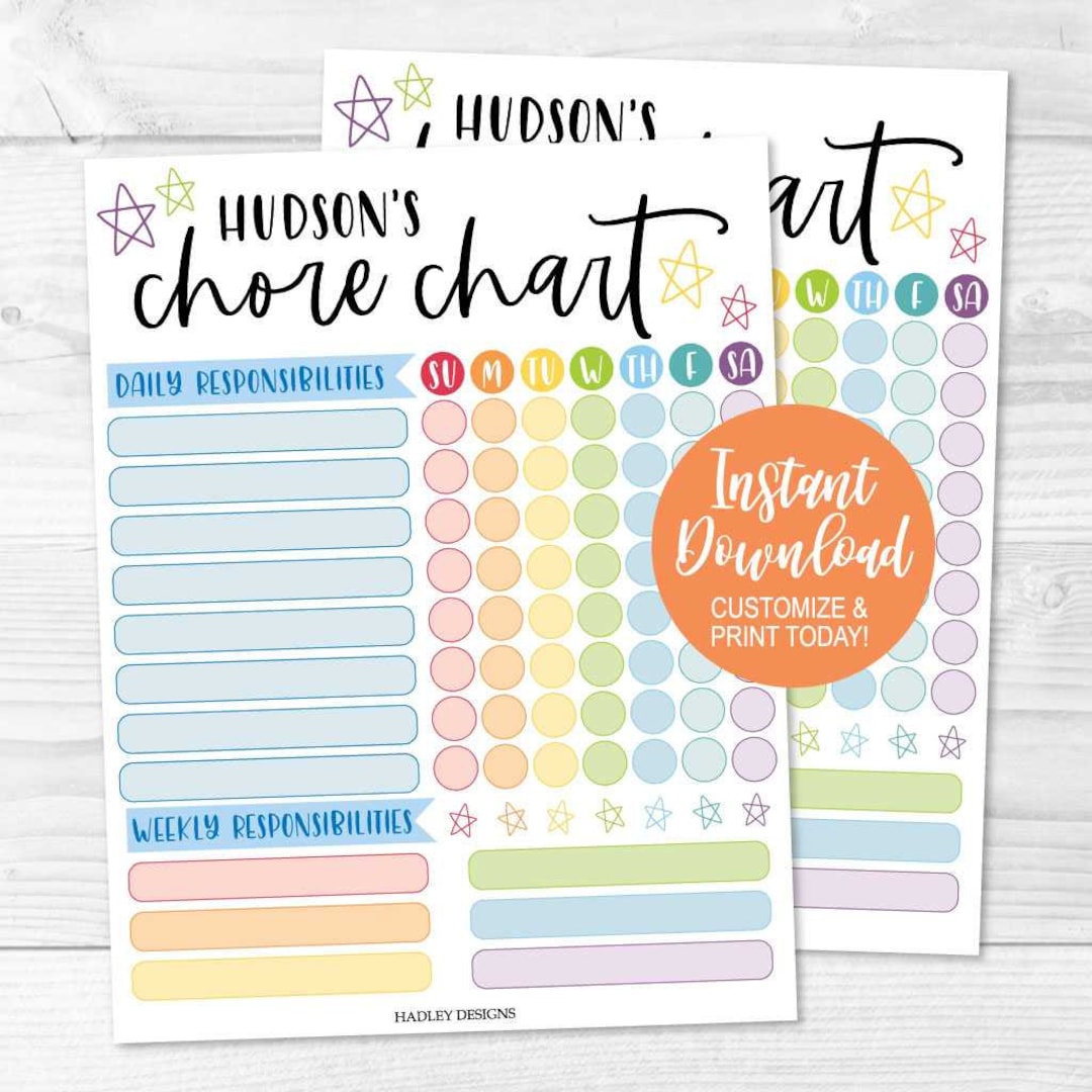 To Do List Template, Printable Daily Schedule Kids, Editable Daily ...