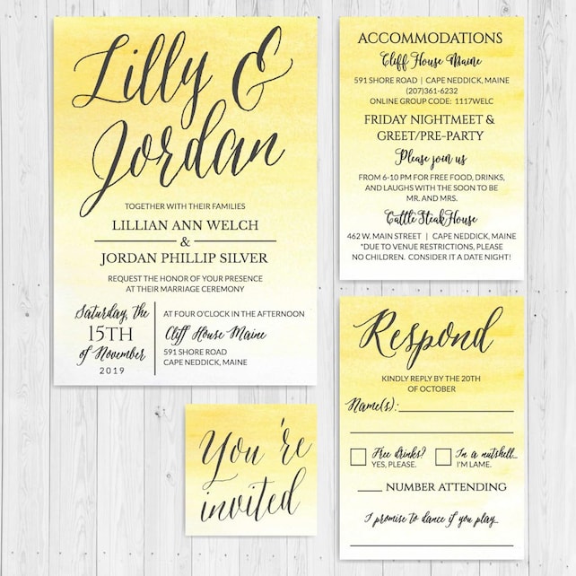 Wedding Invitations With Rsvp Online Wedding Invitations Online