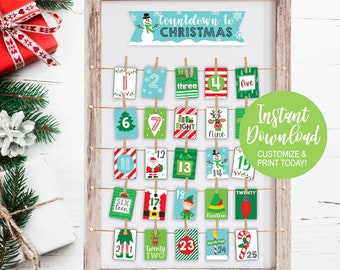 25 Days Of Christmas Etsy