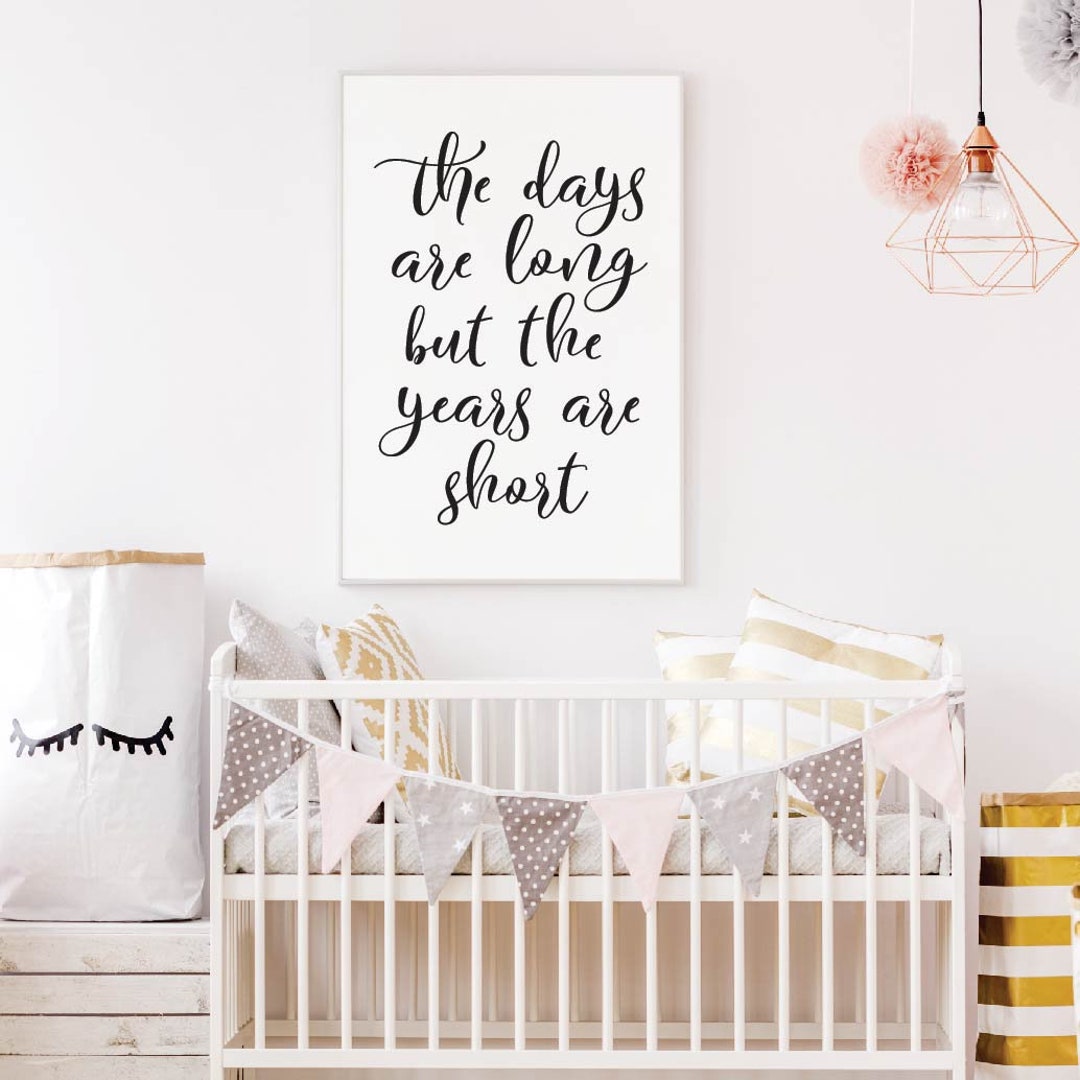 Nursery Wall Art Nursery Quotes and Sayings Nursery - Etsy