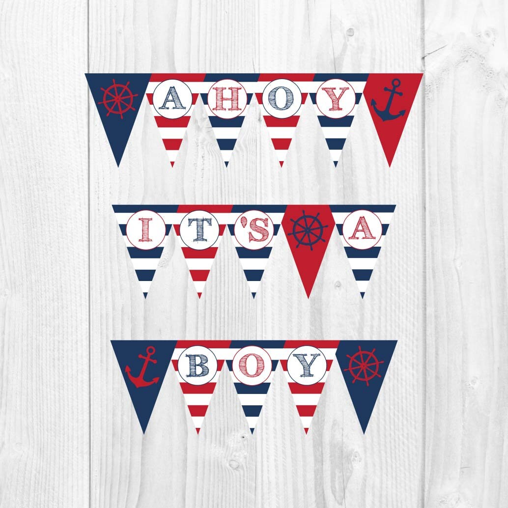 ahoy-it-s-a-boy-nautical-baby-shower-banner-template-baby-shower-banner-custom-editable-banner-for-party-baby-shower-supplies-etsy