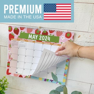 Doodle Large Wall Calendar 2024-2025 18 Month Wall Calendar 2024-2025 ...
