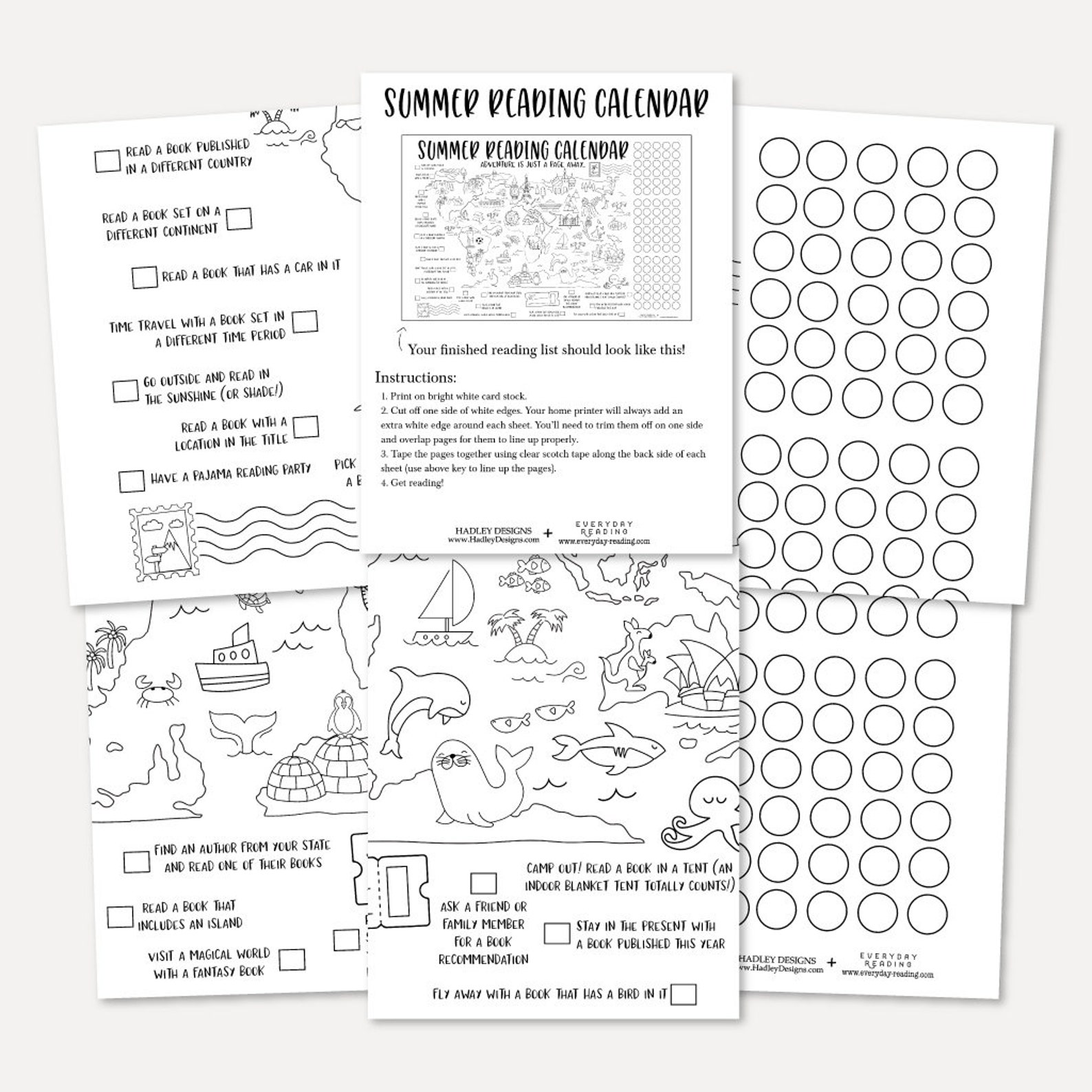 Printable Reading Log for Kids, Student Reward Chart, Reading Challenge ...