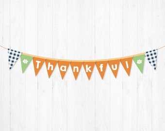 EDITABLE Pumpkin Pie Banner Digital Download, DIY Pie Slice Garland Printable, Fall Party Friendsgiving & Thanksgiving Banner for Fireplace