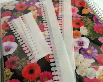 BellaRose Spiral Snapins ! Coil Clips Now in 5 Pack! Make Your Own Inserts for Spiral Bound Planners and Notebooks!