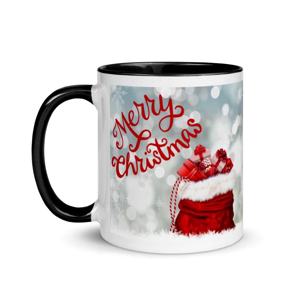 Christmas Mugs Merry Christmas Mug Christmas Tree Mug Holiday Mug Christmas  Gift Hot Chocolate Mug Christmas Decor DS004 
