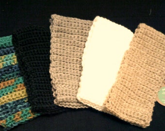 Crocheted Ear Warmer Headbands for Winter