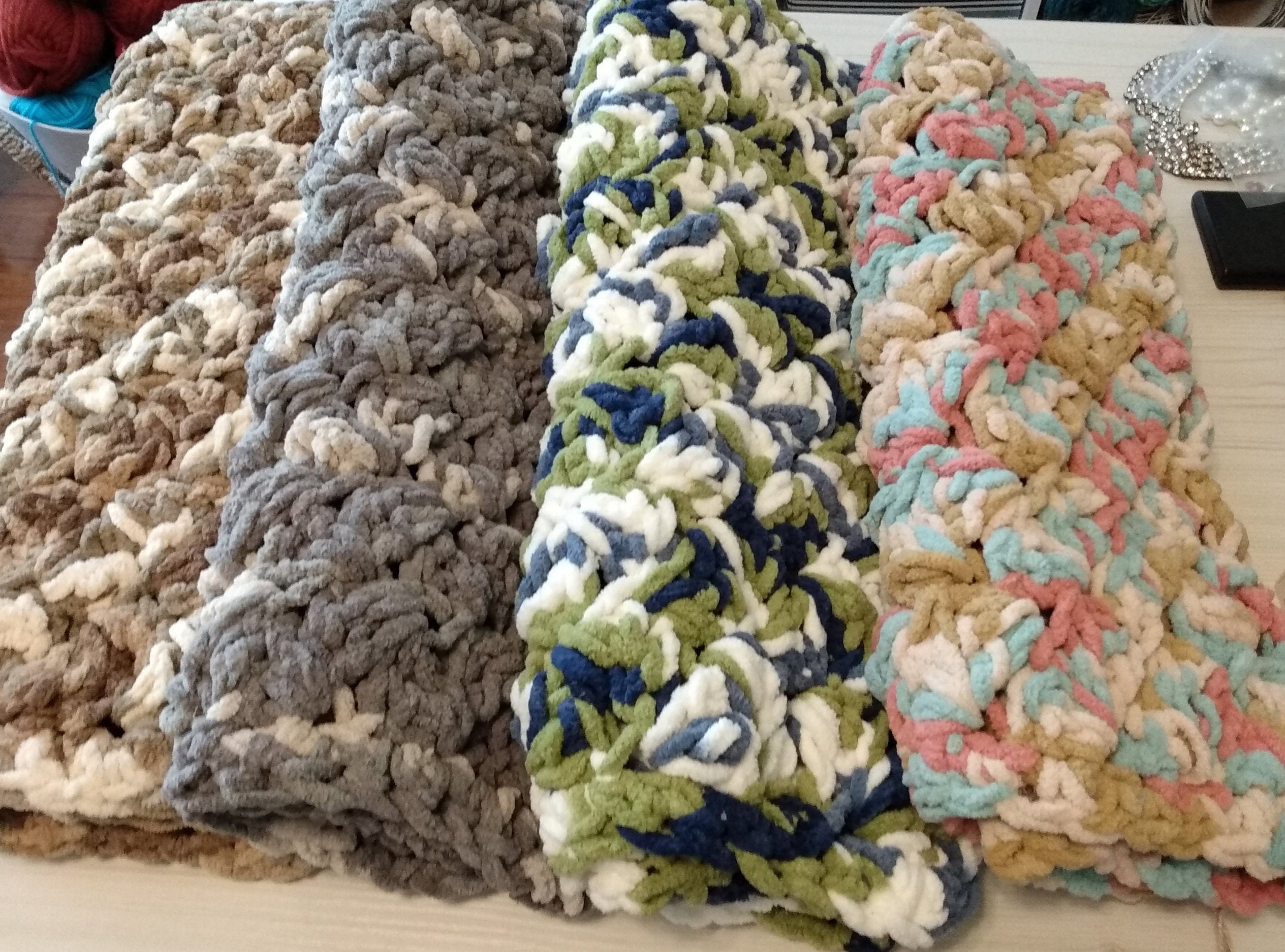23 Crochet Bath Rug Patterns for Bathroom Floors, Entryways, and Cozy Home Decor 12 Crocheted Plush Bath Mats