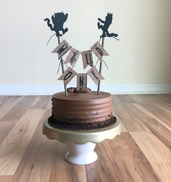 Where The Wild Things Are Cake Topper Wild One Cake Topper Etsy