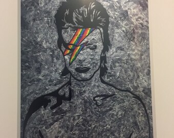 Aladdin Sane (David Bowie) gum wrapper art print