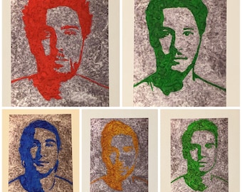 You Me At Six band gum wrapper art print