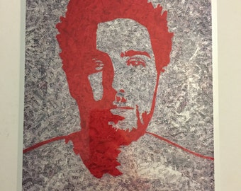 Josh Franceschi gum wrapper art print (You Me At Six)