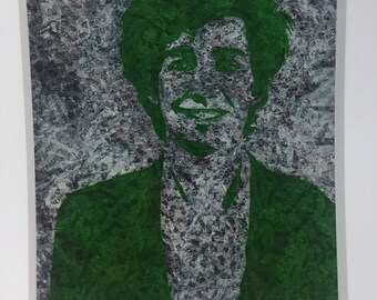 Robert Sheehan gum wrapper art print