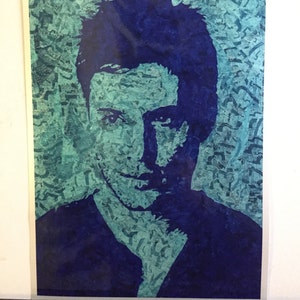 Jensen Ackles gum wrapper art print image 1