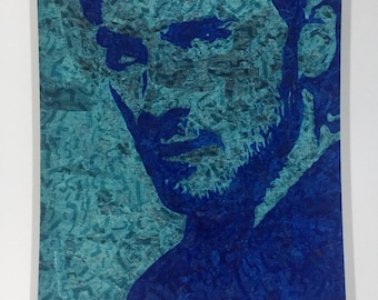 Colin O'Donoghue gum wrapper art print