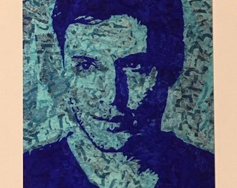 Supernatural cast gum wrapper art print