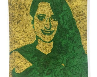 Lauren Socha gum wrapper art print