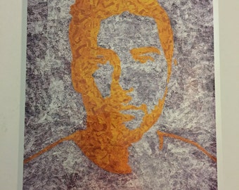 Matt Barnes gum wrapper art print (You Me At Six)