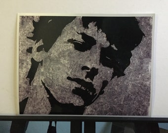 Gaspard Ulliel gum wrapper art print