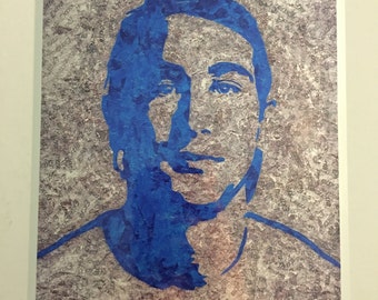 Chris Miller gum wrapper art print (You Me At Six)