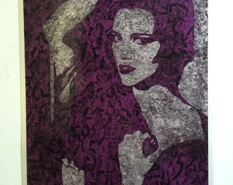 Katie McGrath gum wrapper art print